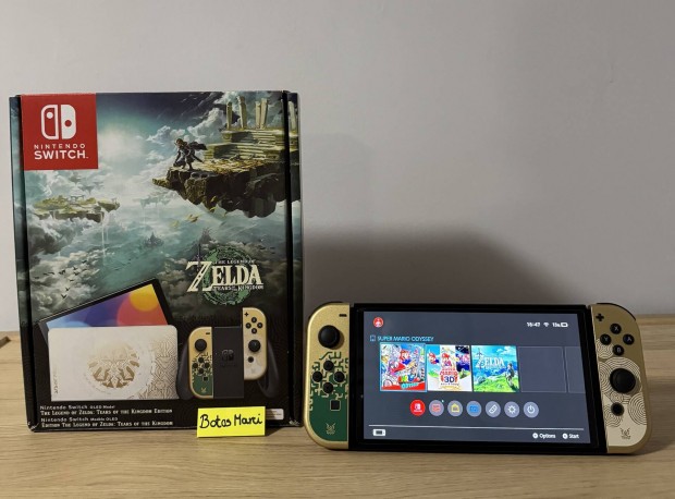 Limitlt ,gyjti , Zelda kiads Nintendo Switch OLED/beszmolok