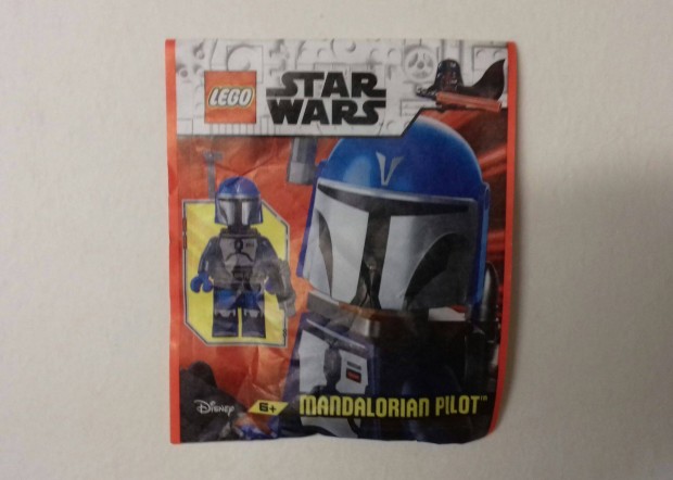 Limitalt, új Star Wars LEGO Mandalorian Pilot minifigura. Levél csomag