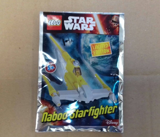 Limitált, új Star Wars LEGO Naboo Starfighter 7660 75092 építési útmut