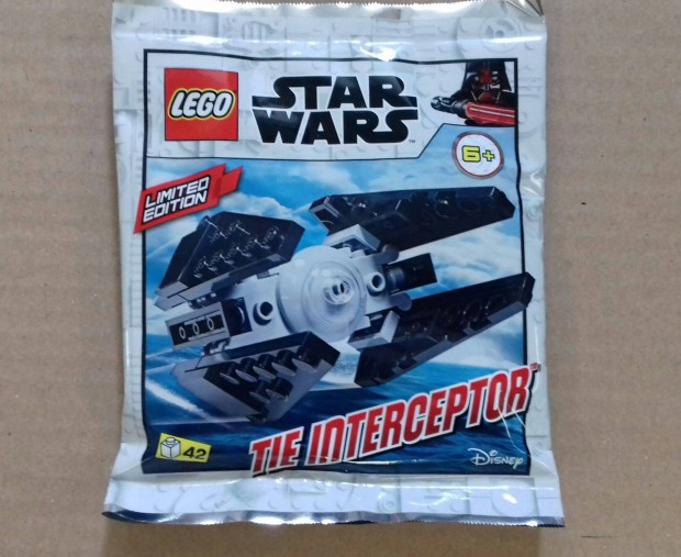 Limitált, új Star Wars LEGO TIE Interceptor a 6206 7181 75382 építésiv
