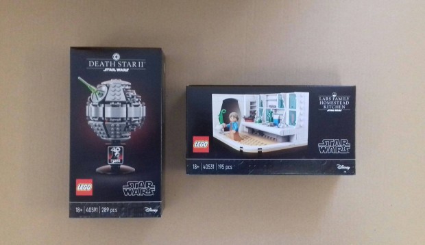 Limitlt bontatlan Star Wars LEGO 40531 Lars + 40591 Hallcsillag Fox