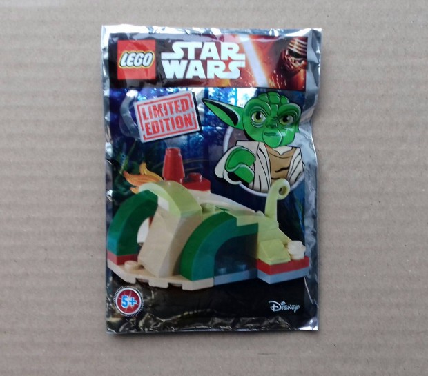 Limitált bontatlan Star Wars LEGO Yoda kunyhója a 75208 mini építésive