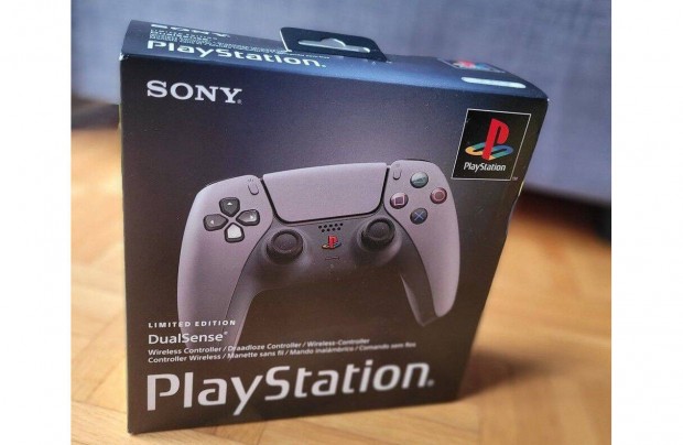 Limitált bontatlan dobozos Playstation 30th Anniversary PS5 Controller