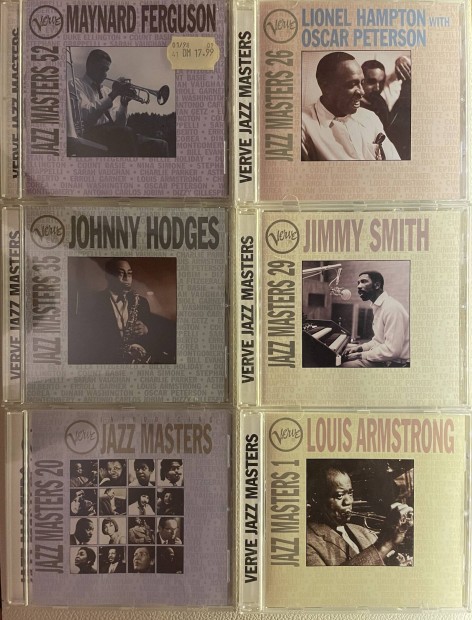 Limitlt jazz kiadvnyok CD- Verve Jazz Masters: Limited Edition