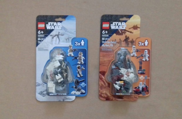 Limitlt j Star Wars LEGO 40557 Hoth + 40558 Klnkatona lloms Foxr
