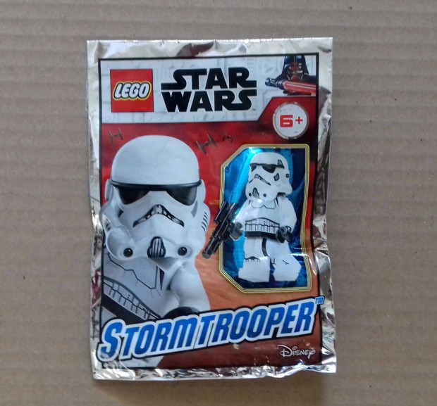 Limitált új Star Wars LEGO Stormtrooper rohamosztagos minifigura levél