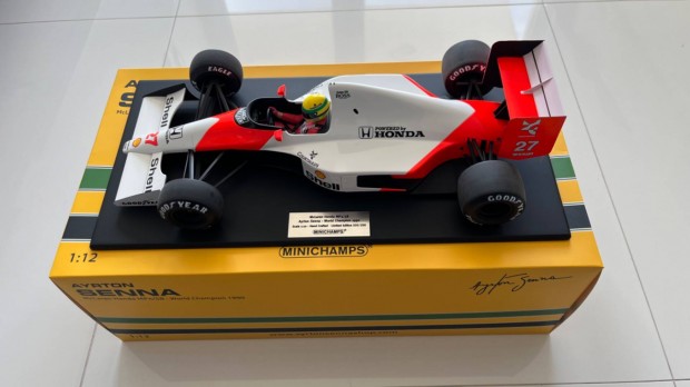 Limited Edition 1:12 F1 Honda Mclaren MP4/5B Ayrton Senna 1991