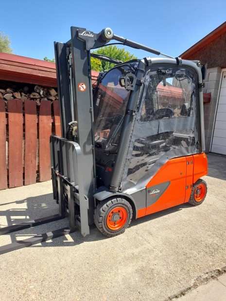 Linde E16 elektromos targonca 1250 .
