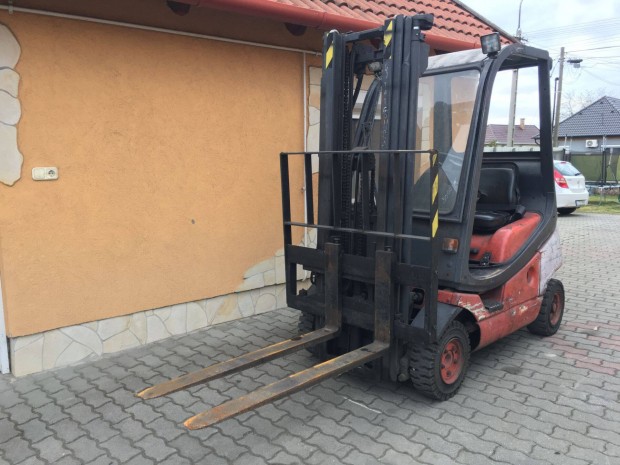 Linde H18 gzos triplex szabad emels oldalmozgat villval