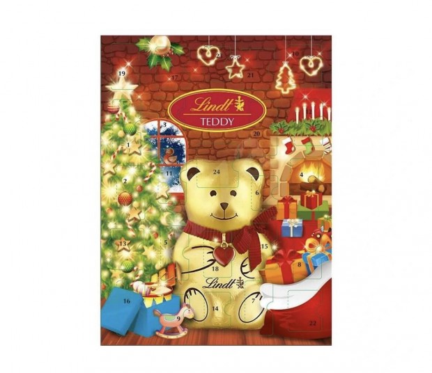 Lindt Teddy adventi naptr 172g