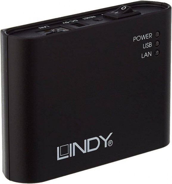 Lindy 42633 USB 2.0 Gigabit Ethernet eloszt (4 port)