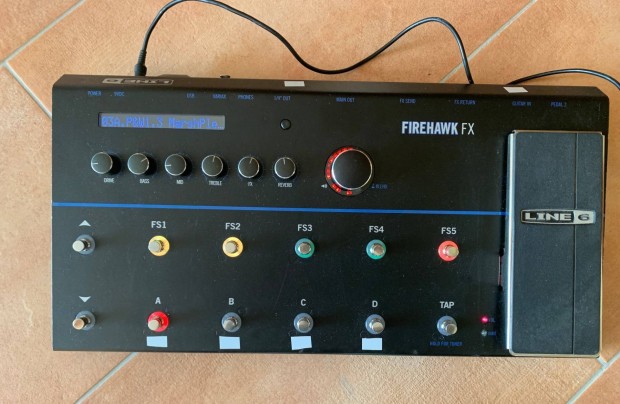 Line6 Firehawk FX multieffekt effekt elad, cserlhet