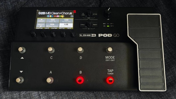 Line6 POD Go, +presetekkel, kitn llapot - 155E