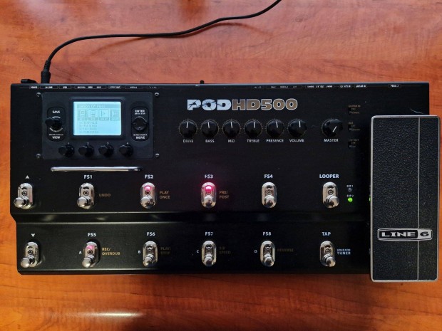 Line6 POD HD500 gitr multieffekt