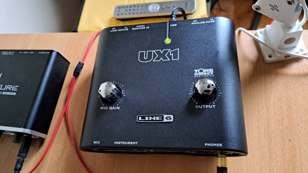 Line6 Pod Studio UX1 usb kls hangkrtya audio interfsz