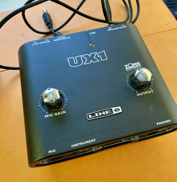 Line6 UX1 hangkrtya elad.