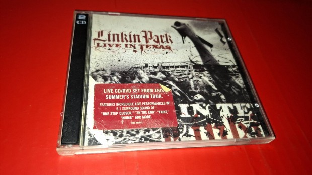 Linkin Park Live In Texas Cd + Dvd 2003