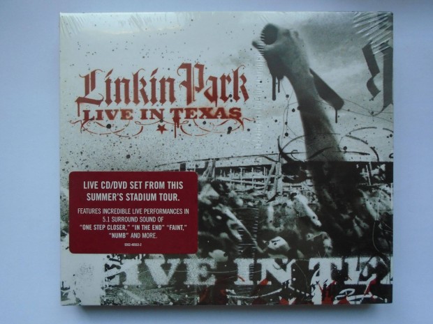 Linkin Park Live in Texas CD s DVD bontatlan