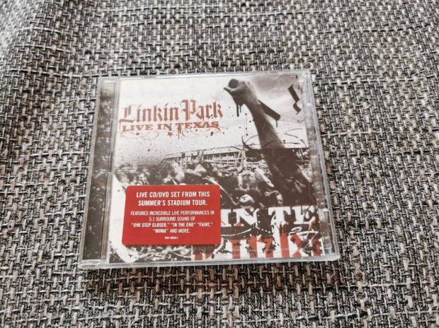 Linkin Park dvd s cd koncert egyben! Ritkasg!