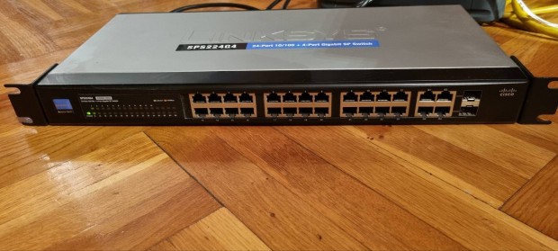 Linksys 24 portos switch gigabit porttal 