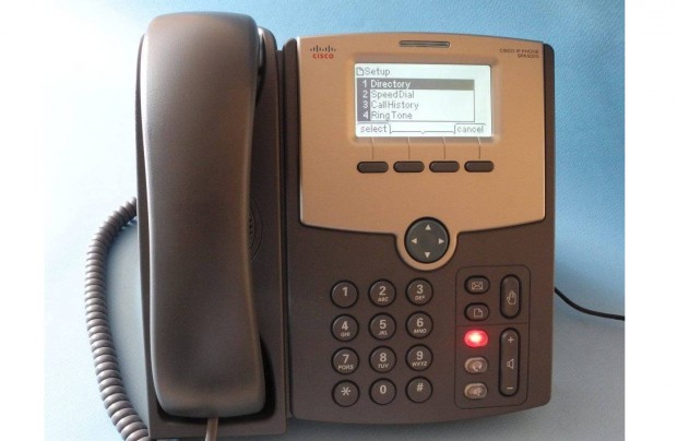 Linksys Cisco Spa 502G VOIP telefonok akcis ron!