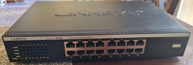 Linksys EF4116 s EF4124 switch