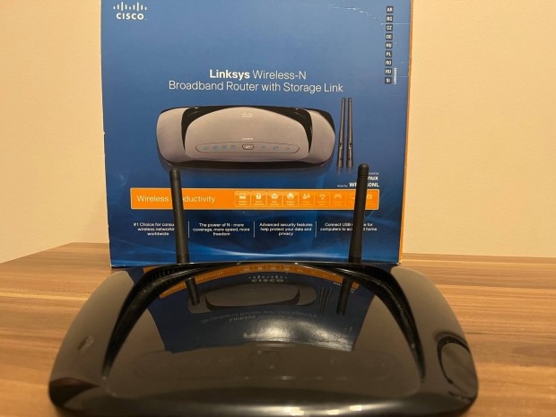 Linksys WRT160NL router + Linksys Wireless-G USB Adapter Wusb54GC-EU