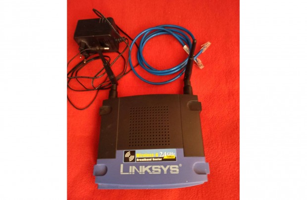 Linksys vezetk nlkli router 2,4 GHz 54 Mbps