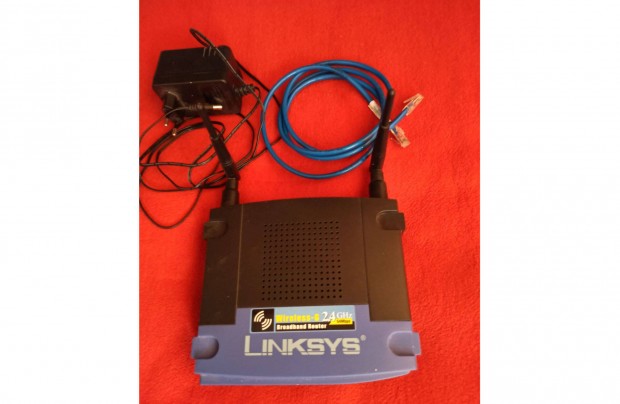 Linksys vezetk nlkli router 2,4 GHz 54 Mbps