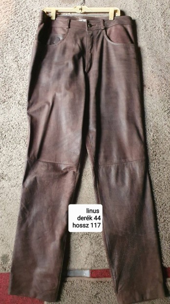 Linus bőr nadrág derék 44cm