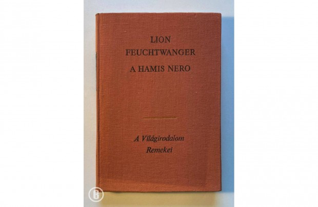 Lion Feuchtwanger: A hamis Nr (Csak szemlyesen!)