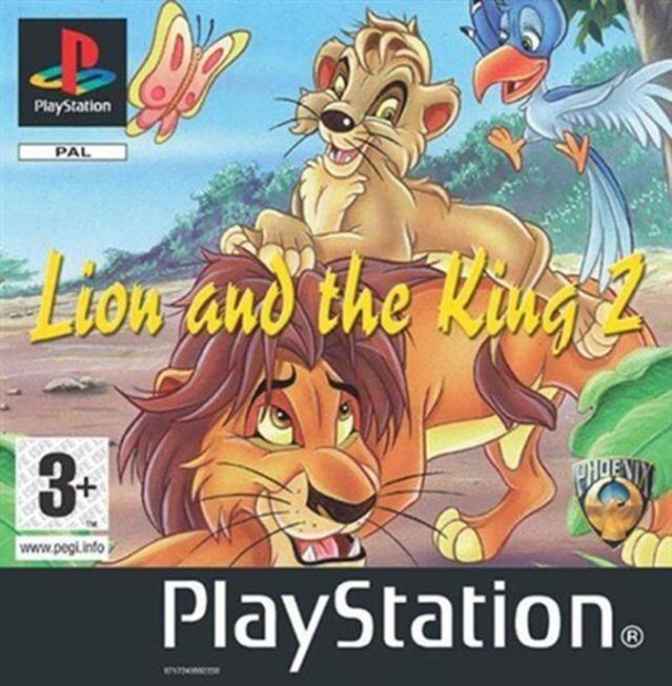 Lion and the King 2, Boxed Playstation 1 jtk