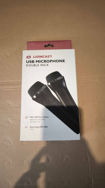 Lioncast karaoke mikrofon (2db)