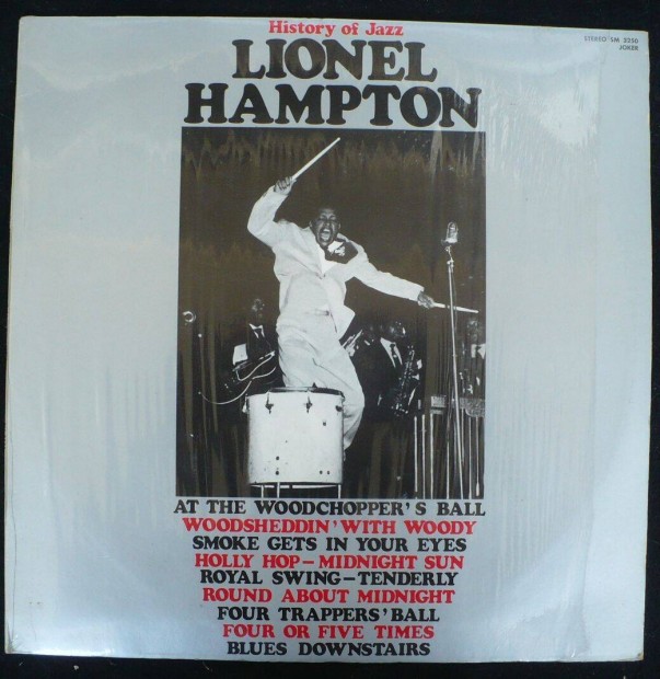 Lionel Hampton: History of jazz (olasz nyoms hanglemez)