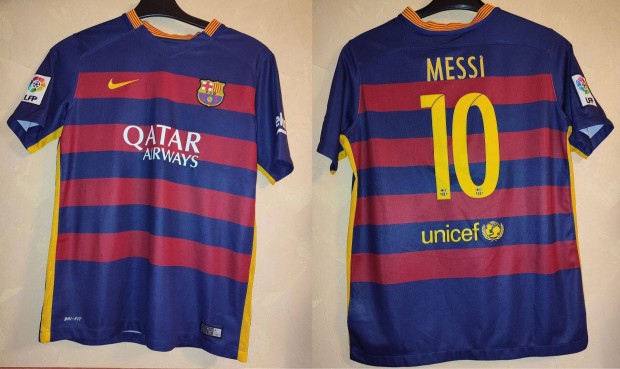 Lionel Messi FC Barcelona eredeti Nike 2015 mez (158-170)