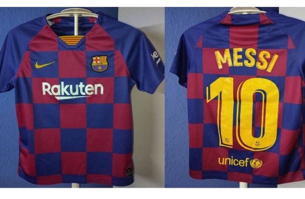 Lionel Messi FC Barcelona eredeti Nike 2019-20 gyerek mez