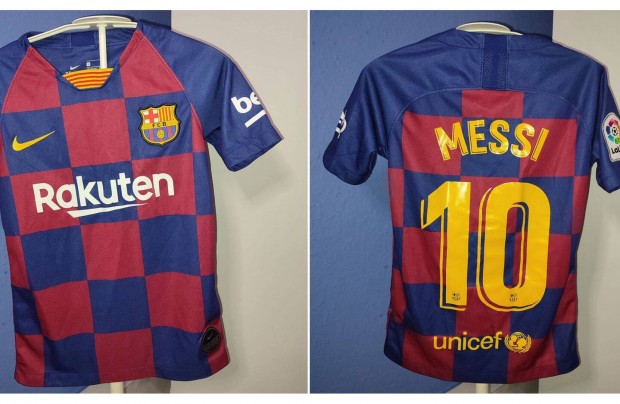 Lionel Messi FC Barcelona eredeti Nike 2019-20 gyerek mez (104-110)