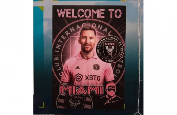Lionel Messi Inter Miami szurkolói Update focis kártya