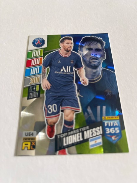 Lionel Messi Rare focis kártya