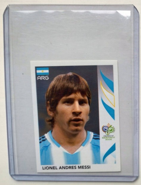 Lionel Messi els VB matricja (rookie) Germany 2006 #185