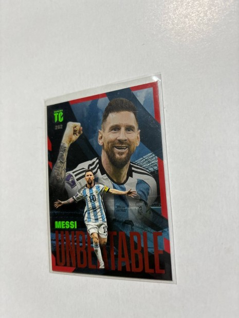 Lionel Messi unbeatable Red Parallel focis krtya