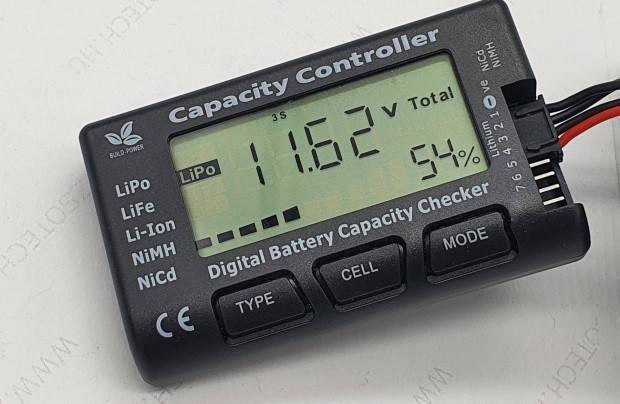 Lipo akkumulátor balanszer teszter ellenőrző NiMh NiCd lítium balancer