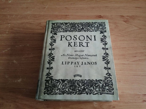 Lippay Jnos - Posoni kert - 1664 reprint