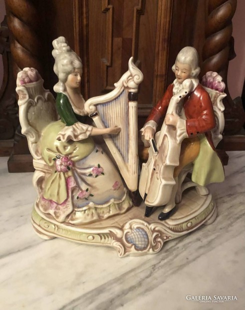 Lippelsdorfi porceln zenl Barokk pr 