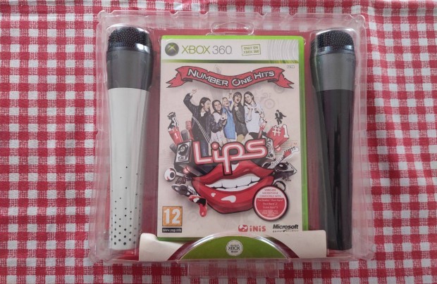 Lips Number One Hits - 2 db Wireless mikrofon (Xbox 360)
