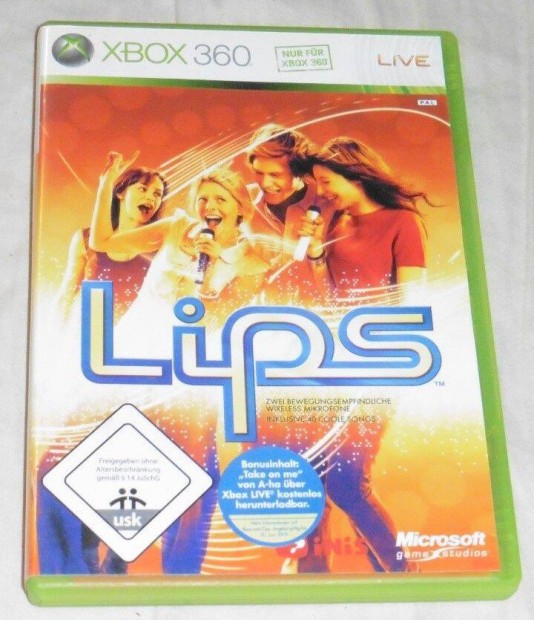 Lips (Karaok, nekls) Gyri Xbox 360 Jtk akr flron