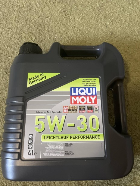 Liqui Moly 5W-30 Leichtlauf Performance motorolaj - 4L - Bontatlan