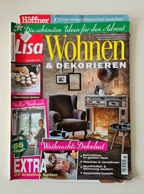 Lisa wohnen & dekorieren nmet lakberendezsi magazin