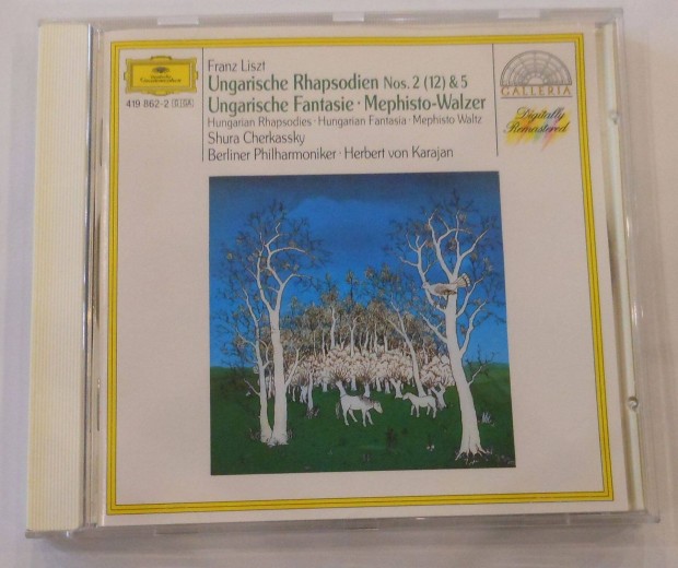 Liszt Ferenc: Magyar rapszdia CD