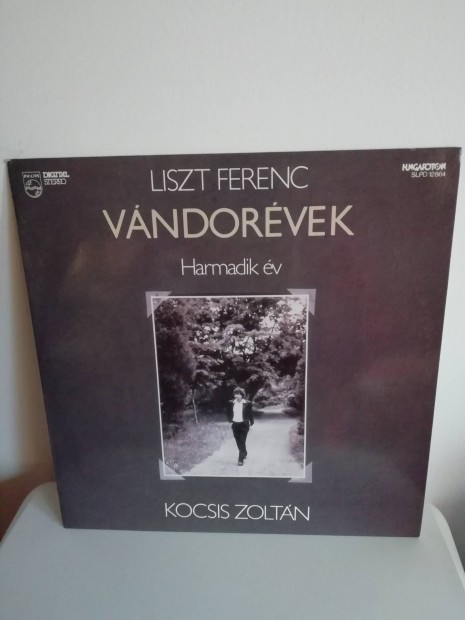 Liszt Ferenc: Vndorvek, 3. v, bakelit lemez